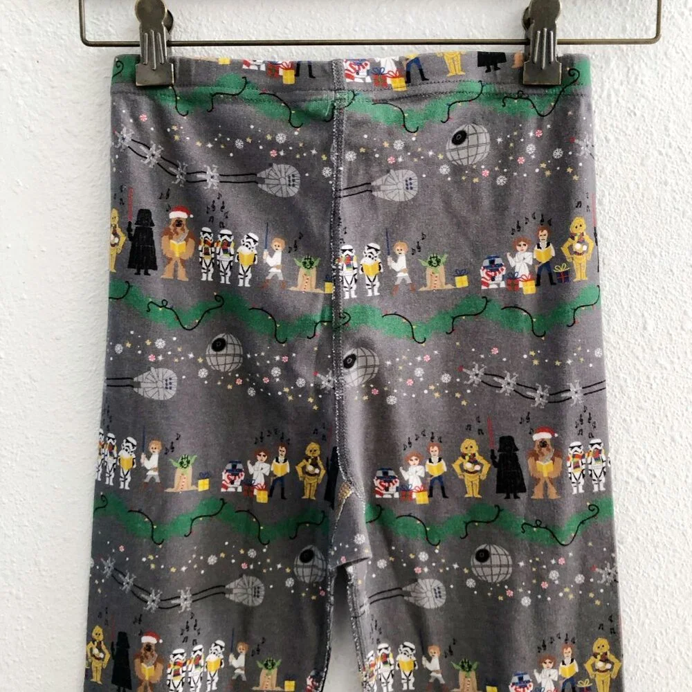 HANNA ANDERSSON Kid's Star Wars 100% Organic Cotton Pajama Pants‎ Size 14